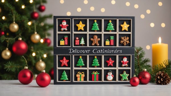 Découvrez nos calendriers de l'avent gourmands et surprenants