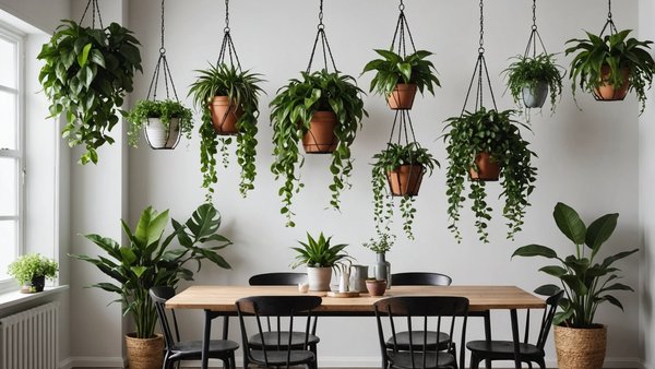Décorez votre maison avec style grâce à la suspension plante